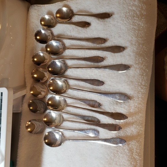 14 SILVER R.C.C.O SPOONS - Picture 15 of 17